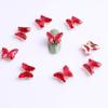 10pcs/Lot 1512mm Nail Art Decorations 3D Nail Supplies Crystal Gold Butterfly Nail Sticker Rose DIY Handmade Decorations (1) view 1