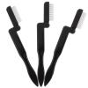 3pcs Foldable Eyebrow Combs Eyelash Extensions Combs Brow Eyelash Grooming Stainless Steel Lash and Brow Makeup view 1