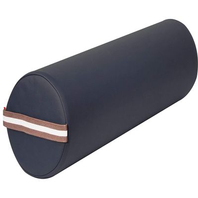 Master Massage Massage Bolster,Pillow Cushion, PU Upholstery, Memory Foam, for Massage/Spa/Beauty/Tattoo/Back Pain Relief, (6" Full Round, Royal Blue)