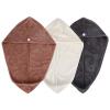 Cabilock 3pcs Hair Towel Wrap Fast Drying Absorbent Caps Fleece for Shower Spa and Daily Use Deep and Colors view 1