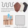 Cabilock 3pcs Hair Towel Wrap Fast Drying Absorbent Caps Fleece for Shower Spa and Daily Use Deep and Colors view 4