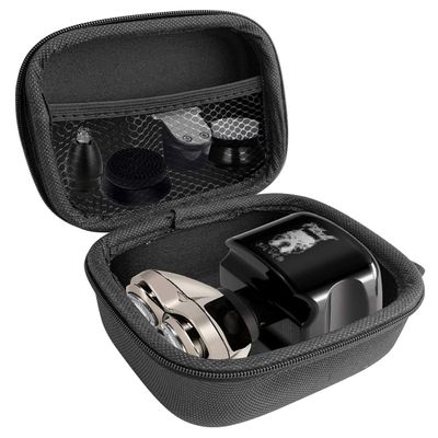 FitSand Hard Case Compatible for Skull Shaver Pitbull Silver PRO Electric Razor