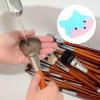 Beaupretty Lovely Makeup Brush Cleaning Mat Fox Design Makeup Brush Scrubber Suction Cups for Efficient Cleaning of Cosmetics Tools Salon view 2