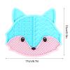 Beaupretty Lovely Makeup Brush Cleaning Mat Fox Design Makeup Brush Scrubber Suction Cups for Efficient Cleaning of Cosmetics Tools Salon view 4