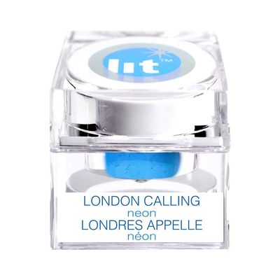 Lit Cosmetics Vegan UV Glitter Pigment, London Calling, 4g