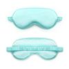 Magik Double-Sided Satin Silky Travel Sleep Eye Mask Cover Padded Blindfold Smooth (Light Green, 1 Pack) view 1