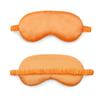Magik Double-Sided Satin Silky Travel Sleep Eye Mask Cover Padded Blindfold Smooth (Orange, 2 Pack) view 1