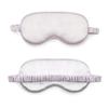 Magik Double-Sided Satin Silky Travel Sleep Eye Mask Cover Padded Blindfold Smooth (Light Purple, 2 Pack) view 1