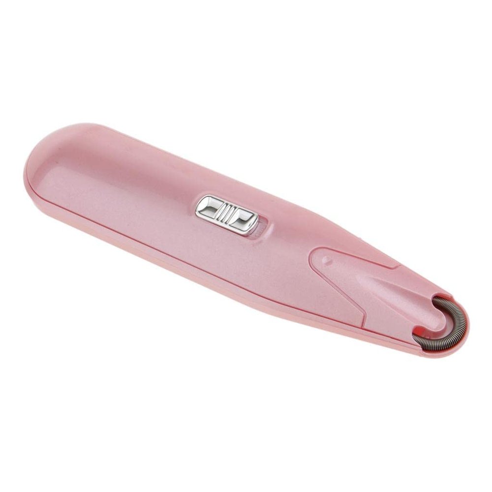 Bonarty Women Face Skin Hair Remover Facial Electric Shaving Epilator Trimmer Shaver - Pink