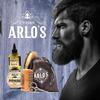 Arlo's 6-PC Mens Hair & Beard Grooming Set with Strong Pomade, Pro-Growth Beard Oil, Beard Brush, Beard Comb, Scissors, and Carrying Bag view 4