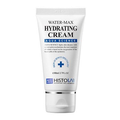 HISTOLAB Water-Max Hydrating Cream | 80ml/2.7fl.oz | For Dry & Dehydrated Skin | Boosts Moisture & Hydration | For Day and Nighttime Use