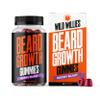 Wild Willies Beard Growth Gummies Supplement for Men - with Biotin & 19 Vitamins for Stronger, Thicker Facial Hair - 60 Gummies view 1