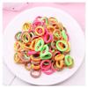 100PCS/Set Girls Candy Colors Nylon Elastic Hair Bands Children Rubber Band Headband Scrunchie Fashion Hair Accessories view 1