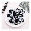 100PCS/Set Girls Candy Colors Nylon Elastic Hair Bands Children Rubber Band Headband Scrunchie Fashion Hair Accessories view 1