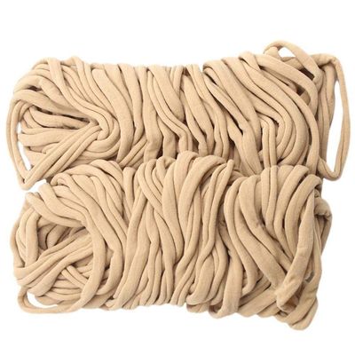 100Pcs Nylon Nude Headbands - Soft and Stretchy for Baby and Toddlers Perfect for DIY