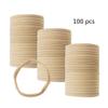 100Pcs Nylon Nude Headbands - Soft and Stretchy for Baby and Toddlers Perfect for DIY view 2