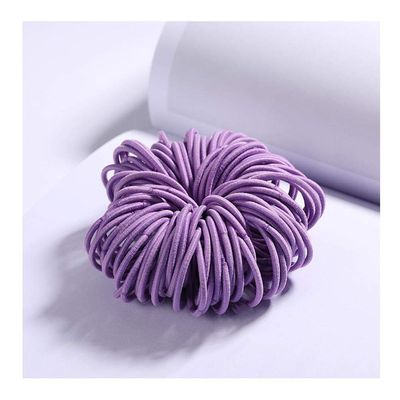 100PCS/Set Girls Candy Colors Nylon Elastic Hair Bands Children Rubber Band Headband Scrunchie Fashion Hair Accessories