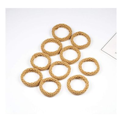 10PCS Women Girls Simple Basic Elastic Hair Bands Ties Scrunchie Ponytail Holder Rubber Bands Fashion Headband Hair Accessories