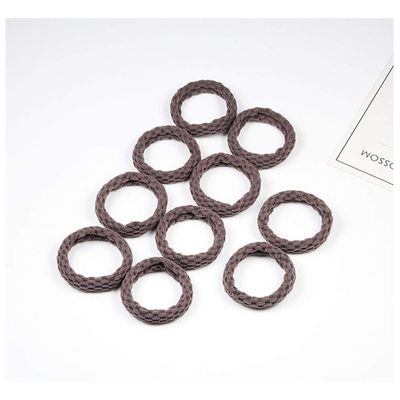 10PCS Women Girls Simple Basic Elastic Hair Bands Ties Scrunchie Ponytail Holder Rubber Bands Fashion Headband Hair Accessories