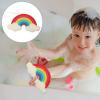 2pcs Bath Ball Rainbow Bath Shower Sponges Sponge Scrubbers ing Tools for Rainbow Ball Shower view 2