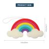 2pcs Bath Ball Rainbow Bath Shower Sponges Sponge Scrubbers ing Tools for Rainbow Ball Shower view 3