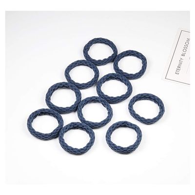 10PCS Women Girls Simple Basic Elastic Hair Bands Ties Scrunchie Ponytail Holder Rubber Bands Fashion Headband Hair Accessories