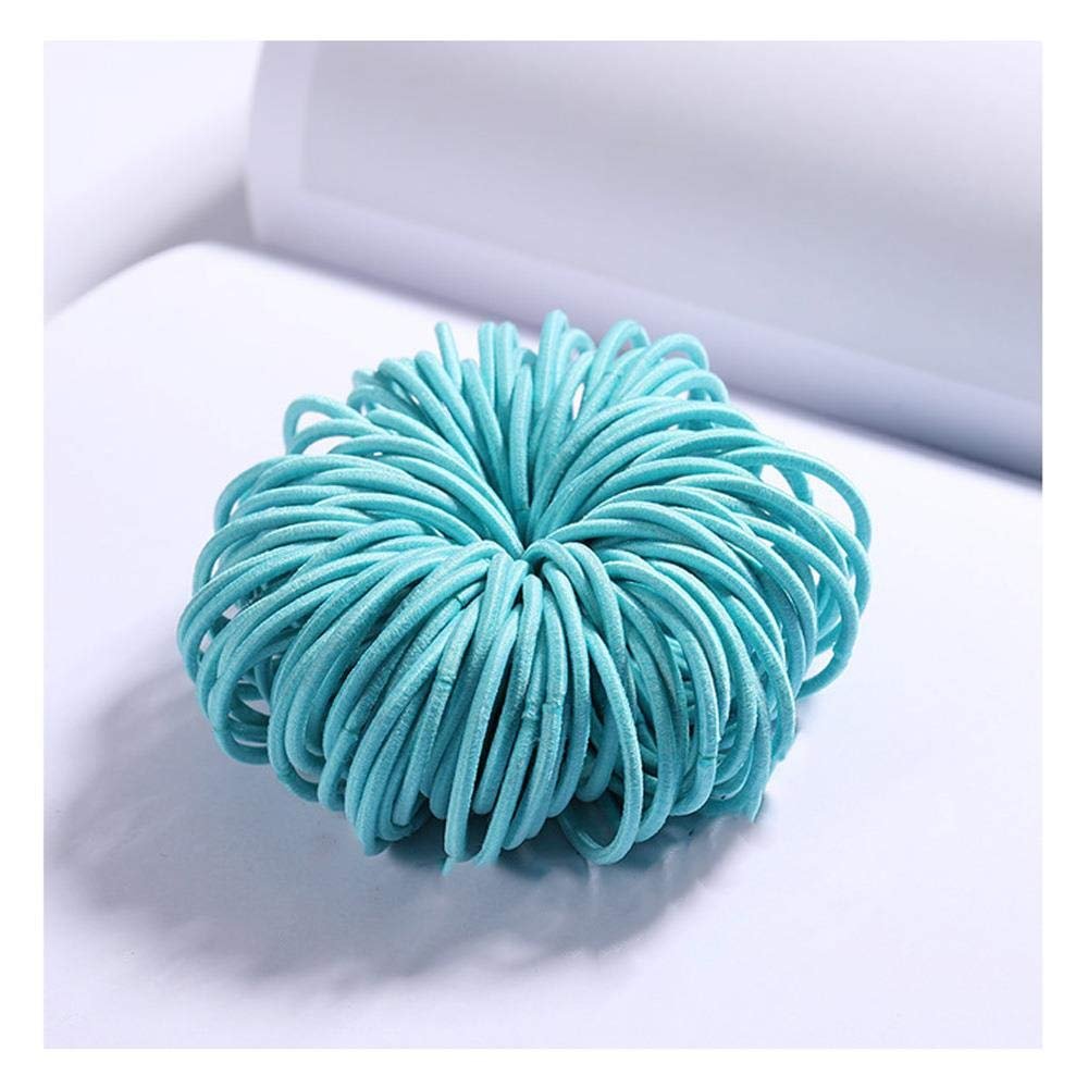 100PCS/Set Girls Candy Colors Nylon Elastic Hair Bands Children Rubber Band Headband Scrunchie Fashion Hair Accessories