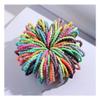 100PCS/Set Girls Candy Colors Nylon Elastic Hair Bands Children Rubber Band Headband Scrunchie Fashion Hair Accessories view 1