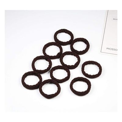 10PCS Women Girls Simple Basic Elastic Hair Bands Ties Scrunchie Ponytail Holder Rubber Bands Fashion Headband Hair Accessories