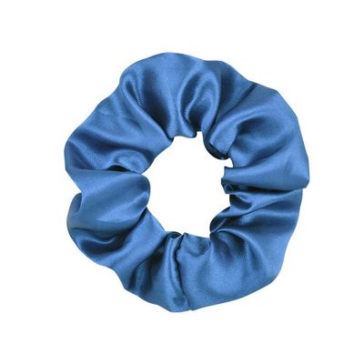 3.9 inch Women Silk Scrunchie Elastic Handmade Multicolor Hair Band Ponytail Holder Headband Hair Accessories