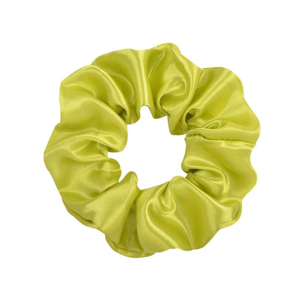 3.9 inch Women Silk Scrunchie Elastic Handmade Multicolor Hair Band Ponytail Holder Headband Hair Accessories