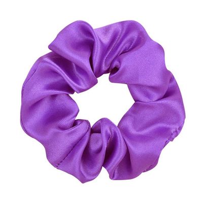 3.9 inch Women Silk Scrunchie Elastic Handmade Multicolor Hair Band Ponytail Holder Headband Hair Accessories