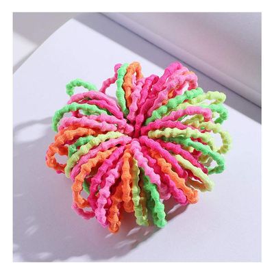 100PCS/Set Girls Candy Colors Nylon Elastic Hair Bands Children Rubber Band Headband Scrunchie Fashion Hair Accessories