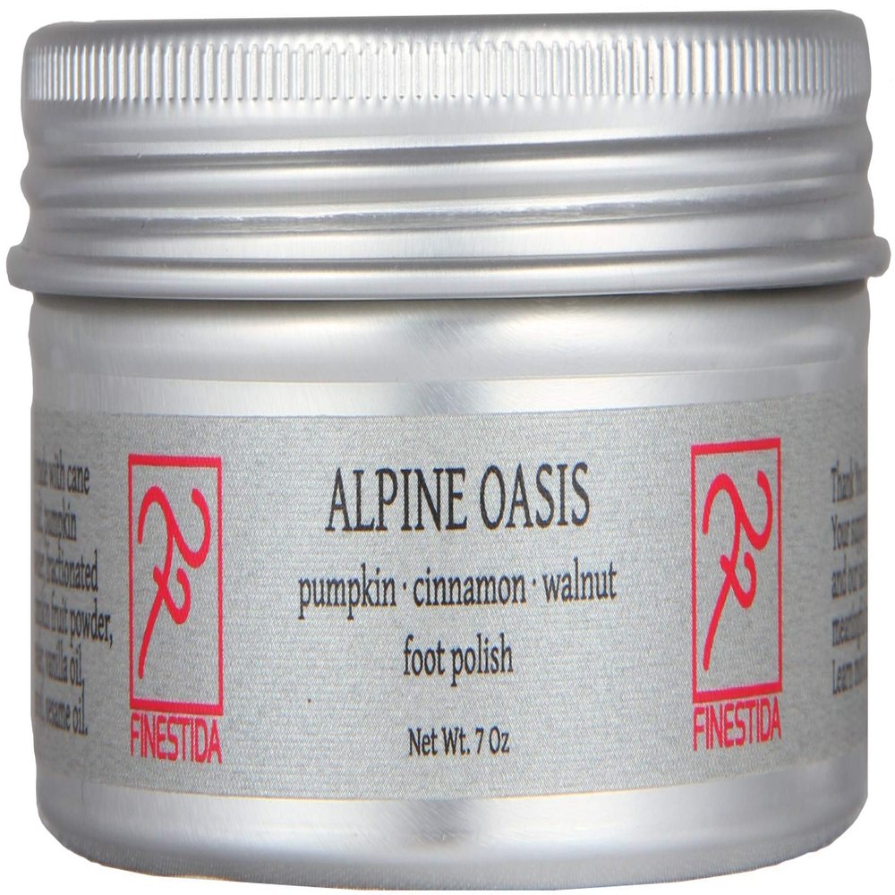 Finestida ALPINE OASIS Foot Polish with Pumpkin and Cinnamon, 7 oz