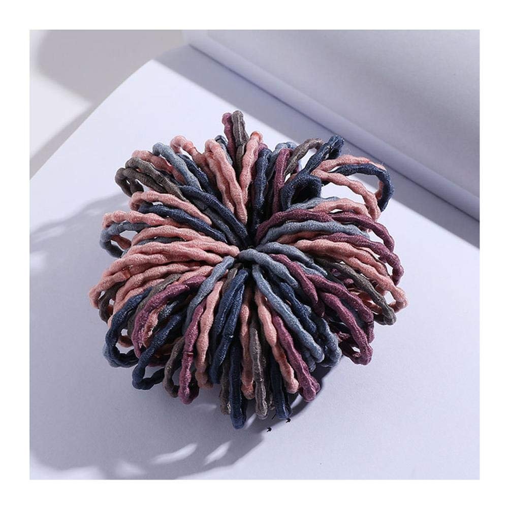 100PCS/Set Girls Candy Colors Nylon Elastic Hair Bands Children Rubber Band Headband Scrunchie Fashion Hair Accessories