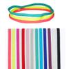 1 Pcs Yoga Pure Hair Bands Anti-slip Elastic Rubber Thin Sports Headband Men Hair Accessories Headwrap view 4