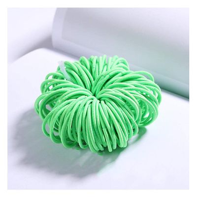 100PCS/Set Girls Candy Colors Nylon Elastic Hair Bands Children Rubber Band Headband Scrunchie Fashion Hair Accessories
