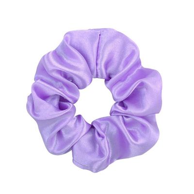 3.9 inch Women Silk Scrunchie Elastic Handmade Multicolor Hair Band Ponytail Holder Headband Hair Accessories