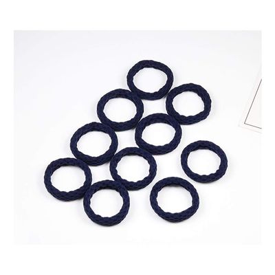 10PCS Women Girls Simple Basic Elastic Hair Bands Ties Scrunchie Ponytail Holder Rubber Bands Fashion Headband Hair Accessories