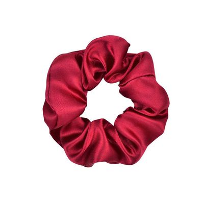 3.9 inch Women Silk Scrunchie Elastic Handmade Multicolor Hair Band Ponytail Holder Headband Hair Accessories
