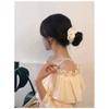 3.9 inch Women Silk Scrunchie Elastic Handmade Multicolor Hair Band Ponytail Holder Headband Hair Accessories view 4
