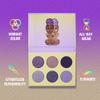 Juvia's Place The Violets Eyeshadow Palette - Professional & Pigmented Eye Makeup, Flawless Finish, Soft & Natural or Complete Glam, Shades of 6 view 3