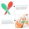 2pcs Silicone Face Brush Pore Deep Cleansing Brush Manual Face Brush Face Cleaning Brush Face Washing Silicone Facial Brush Facial Cleansing Tool Face Scrubber view 3