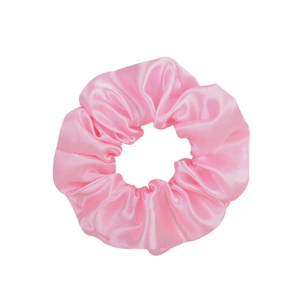3.9 inch Women Silk Scrunchie Elastic Handmade Multicolor Hair Band Ponytail Holder Headband Hair Accessories