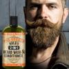 Arlo's 2-in-1 Beard Wash and Conditioner 12 oz. - Pro Growth Formula view 4