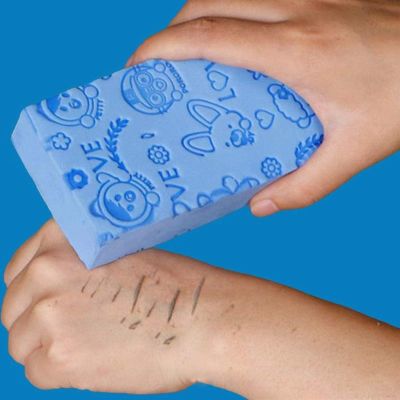 1pcs Bath Sponge Body Dead Skin Remover Exfoliating Massager Cleaning Shower Brush For Kids And Adults