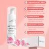 Eyelash Extension Cleanser, BREYLEEEyelash Extension Shampoo Eyelash Extension Foam & Brushes Eyelid Cleanser for Makeup Remover Paraben & Sulfate Free for Salon and Home Use(200ml, 7 fl oz) view 3