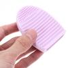 Beaupretty 6Pcs Silicone Makeup Brush Cleaner Mat Egg Shape Brush Scrubber Set for Travel Gym Home Use view 4