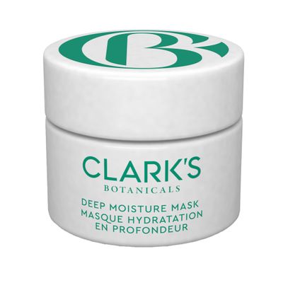 Clark's Botanicals Deep Moisture Mask, Target Dryness, Redness & Inflammation, Stimulate Collagen Production, All Skin Types, 2-in-1 Moisturizer & Invisible Mask (1.7 Fl Oz (Pack of 1))