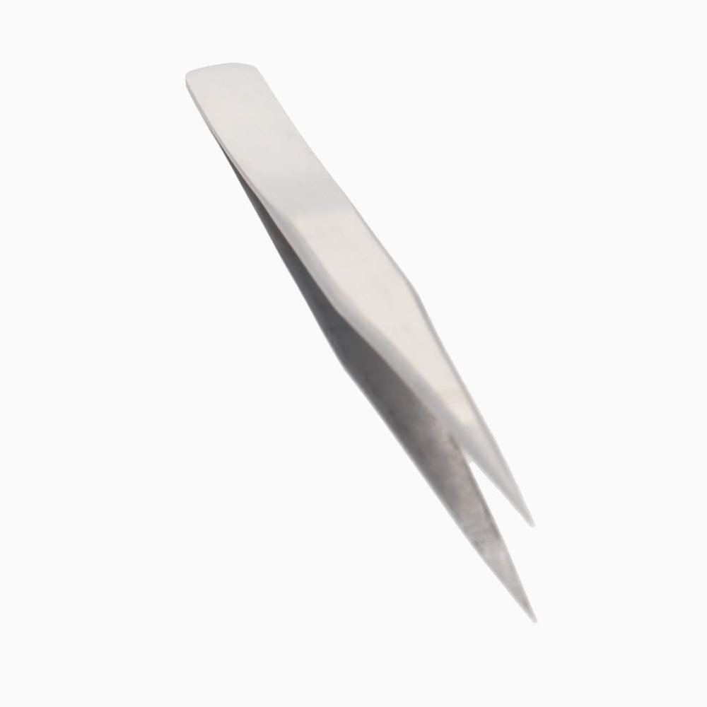 Auniwaig High Precision Tweezers, Stainless Steel Pointed Tip Tweezers, ST-13 Micro-Magnetic Tweezer in OPP Bag for Craft, Electronics, Soldering and Experimental Work, Jewelry-Making